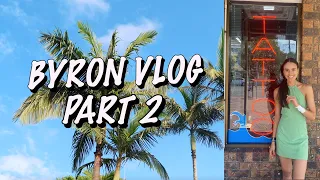 I kinda freaked out.. BYRON TRAVEL VLOG P2!