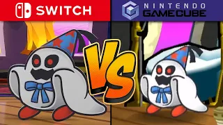 Tons of Paper Mario TTYD Gameplay - Graphics Comparison! (Switch vs. GCN: Overview Trailer)