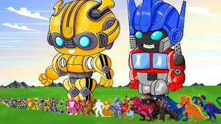 OPTIMUS & BUMBLEBEE Pregnant? Who is the MOTHER? Cartoon 2D Transformers Cyberverse