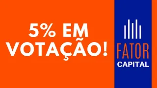 MARGEM DOS 5% ENTRA EM VOTAÇÃO - PRECISA DE 100 MIL ASSINATURAS, ASSISTA E SAIBA COMO VOTAR!