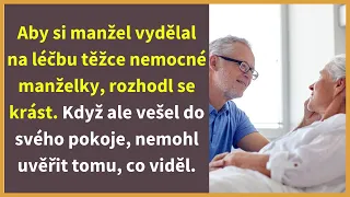 Aby si manžel vydělal na léčbu těžce nemocné manželky, rozhodl se krást. Když ale vešel do svého...