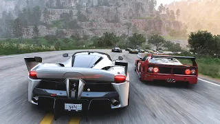 1400HP Ferrari FXX k | Forza Horizon 5 | Race Gameplay