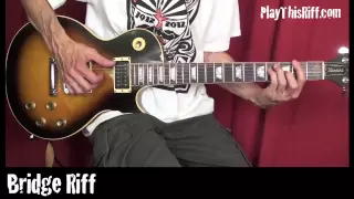 DIAMOND HEAD "Helpless" guitar lesson with PlayThisRiff.com