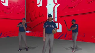 MLB THE SHOW 24 RANGERS VS RAYS GAME 1