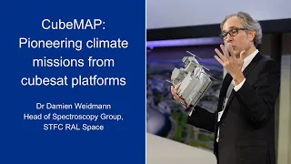 CubeMAP: Pioneering climate missions from cubesat platforms, Dr Damien Weidmann