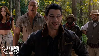 Alex Meets the Players and Saves the Day | Jumanji: Welcome to the Jungle