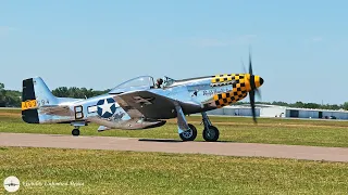 P-51 and F-35A Heritage Flight at Sun and Fun 2024