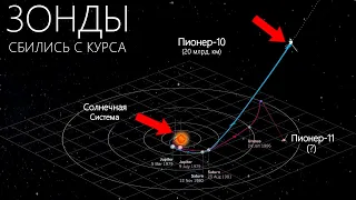 Как далеко улетели Пионеры-10, и 11. Что с ними случилось?