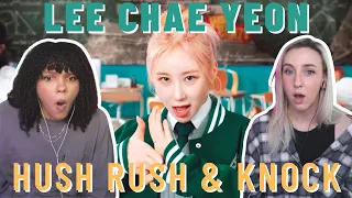 COUPLES FIRST TIME REACTING TO LEE CHAE YEON (이채연) HUSH RUSH & KNOCK MVs