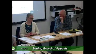 Ann Arbor Zoning Board of Appeals Meeting 4-24-2024