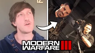 Ghost Actor reacts to Modern Warfare 3 Ending and Soap Scene