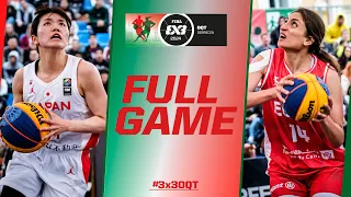 Japan 🇯🇵 vs Egypt 🇪🇬 | Women Full Game | FIBA #3x3OQT 2024 | 3x3 Basketball