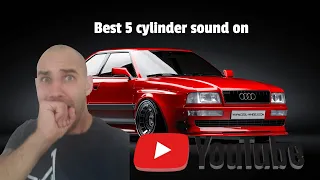 Insane Audi S2 brutal sound!! Full acceleration 700hp!! 5 cylinder💯💯