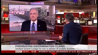 BBC News interview with Provincial Grand Master of Cheshire