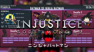 Injustice Android Desafio Batman de Ninja Batman Pesadilla