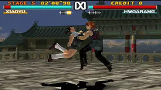 Paralyzed Xiaoyu vs Everybody in Tekken 3