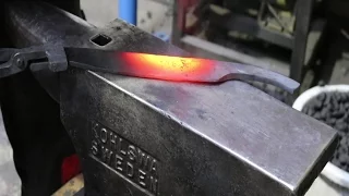 forging a scramaseax.