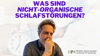 Was sind nicht-organische Schlafstörungen?