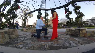 Christmas Proposal: Hayden Asked She Said Yes