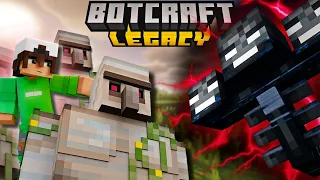 VOJSKA IRON GOLEMOV PROTI WITHERJU?! | Minecraft BotCraft Legacy EP #7