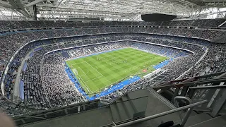 iHala Madrid y nada mas! Real Madrid anthem. Real Madrid vs Getafe. New Bernabéu stadium.