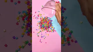 Satisfying reverse video from beads. #shorts #reverse #asmr #satisfying #beads