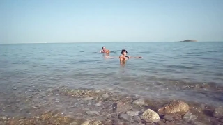 Купание в Мертвом море...