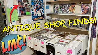 Hunting for Comics at SIX Indoor Flea Markets and Antique Shops!!!