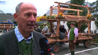 Einblicke auf die Entwicklung der Land- und Forstwirtschaft bei der Bauernherbsteröffnung in Abtenau