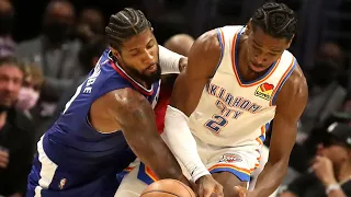 LA Clippers vs OKC Thunder Full Game Highlights | 2021-22 NBA Season