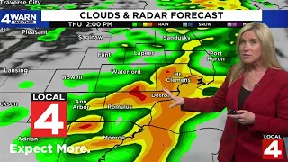 Metro Detroit weather forecast Aug. 16, 2023 -- 11 p.m. Update