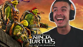 FIRST TIME WATCHING *Teenage Mutant Ninja Turtles: Out of the Shadows*