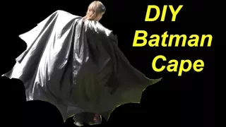 DIY Batman Costume: Cape