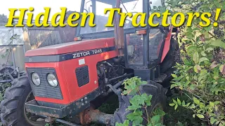 Leyland Mows, Zetor Carts and we find hidden Tractors in a barn! Lost Jems