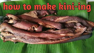 How to Make "Kini-ing" (Traditional smoked meat in the Cordillera)