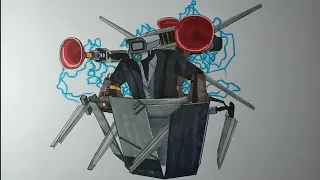 How To Draw Plungerman is Back In Skibidi Toilet 63
