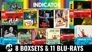 Powerhouse Films INDICATOR series 8 Limited Edition Box Sets & 11 Blu-ray Titles from Limewood Media