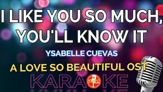 A LOVE SO BEAUTIFUL OST - Ysabelle Cuevas (KARAOKE)