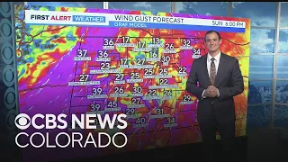 Staying windy across Colorado