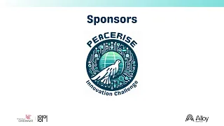 PeaceRise Innovation Challenge 2024 Sponsors