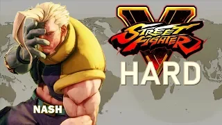 Street Fighter V - Nash Arcade Mode (HARD)