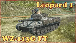 WZ-113G FT, Leopard 1 - WoT Blitz UZ Gaming