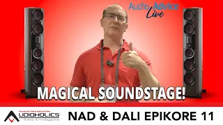 $60k/pair Dali EPIKORE 11 Demoed w NAD M33 Streaming DAC AMP!