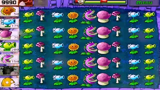 Plants vs Zombies : Adventure Night Level (3-4) Gameplay FULL HD 1080p 60hz