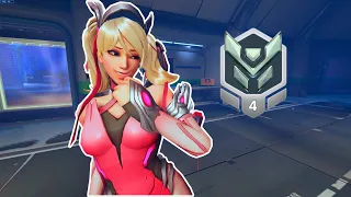 First time in PLAT | Pink Mercy Gameplay | Overwatch 2