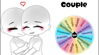 Making OC’s with a Wheel Challenge || Couple Edition || Gacha Club || Trend