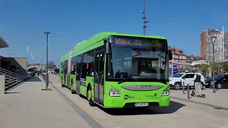 [DK'BUS] Compilation de passages de bus à Dunkerque Gare le 5 Avril