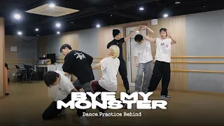 온앤오프 (ONF) 'Bye My Monster' Dance Practice Behind