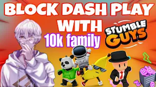 Stumble Guys Live | Block Dust Team | Road To 10K For Face Reveal | Neo Xd Is Live