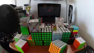 My Rubik's Cube Collection (200+ puzzles!!)